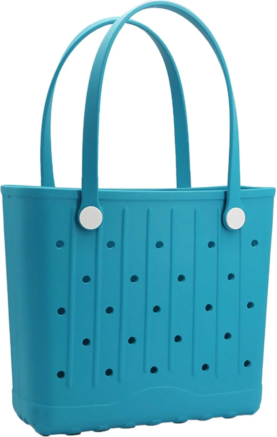 Rubber Beach Bag EVA Waterproof Tote Bags Washable Sand-proof Travel Handbags for Pool Boat Groceries Work Sports