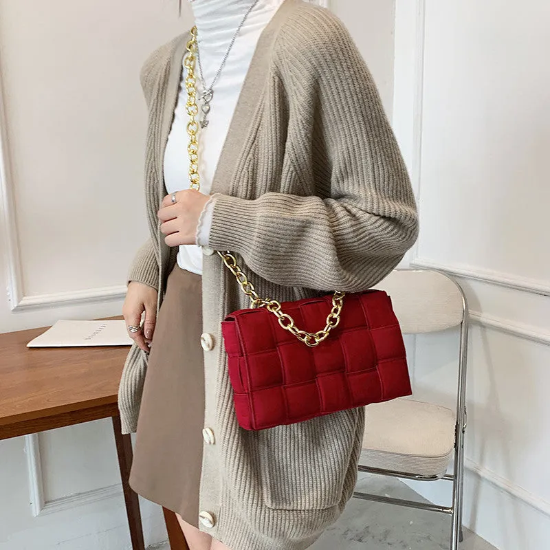 Sling Bags Chain Crossbody Portable Women's Bag Western Style