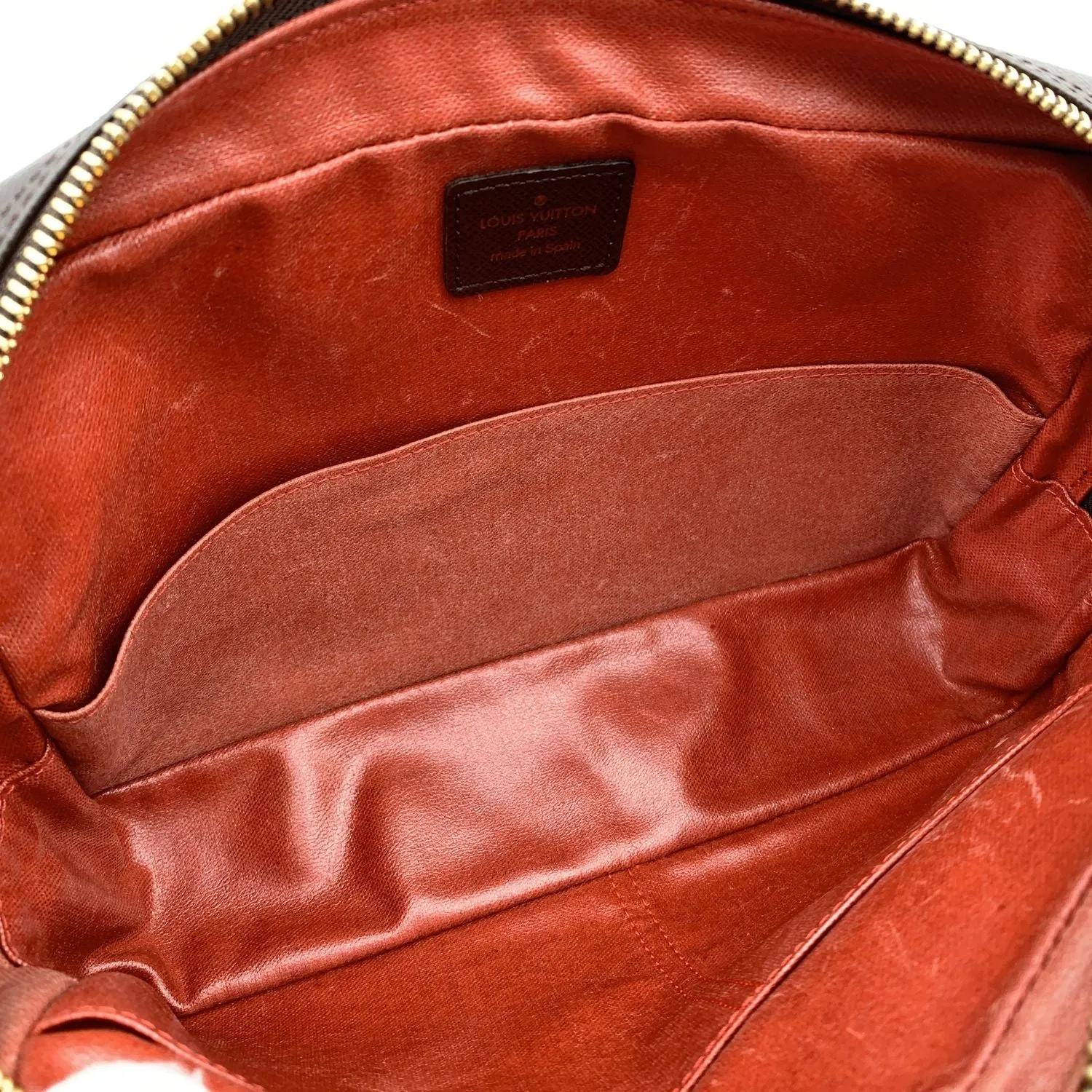 Trendy Inspired Louis Vuitton Vintage Damier Ebene Trousse Toilette Cosmetic Bag