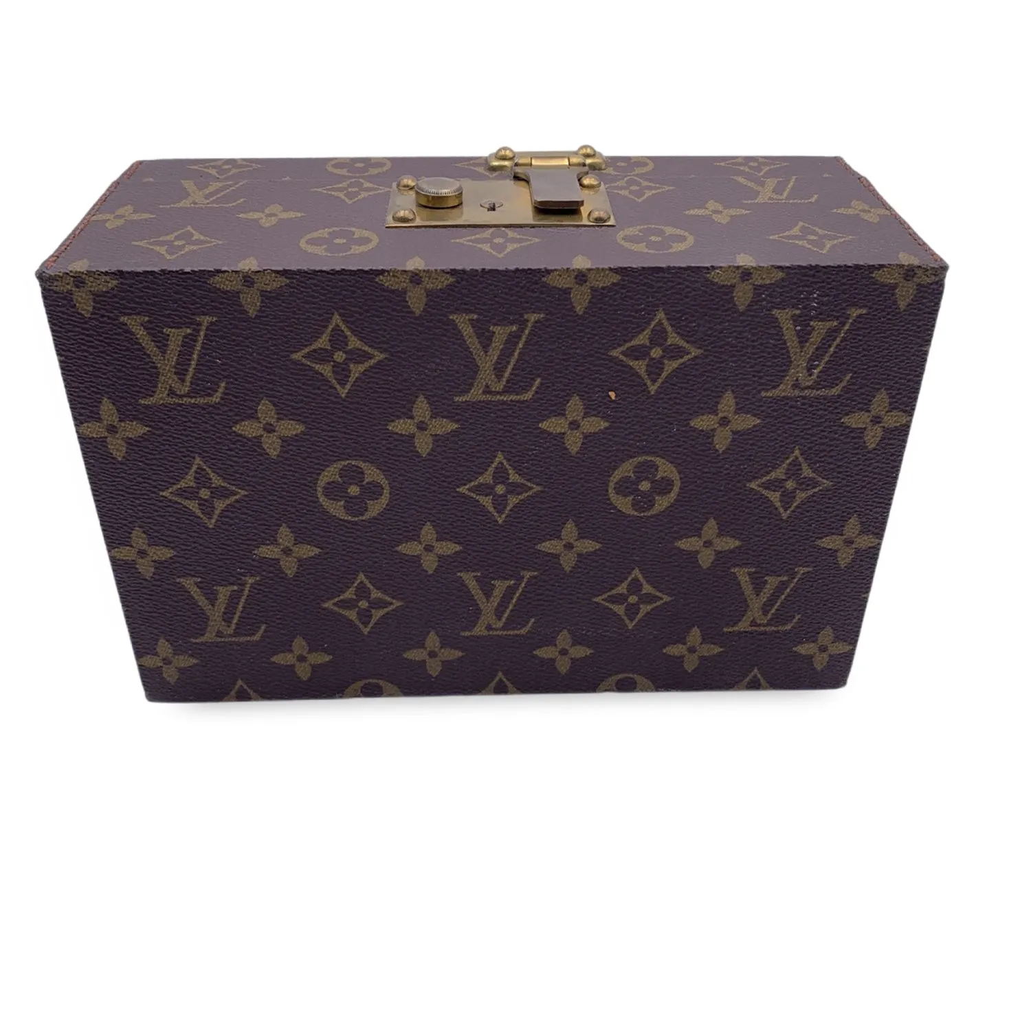 Trendy Inspired Louis Vuitton Vintage Monogram Canvas Boite A Tout Jewellery Case