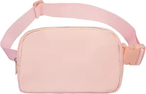 VOROLO Fanny Pack For Women And Men Crossbody Bag Belt Bag with Adjustable Strap Graduation Gifts Pink