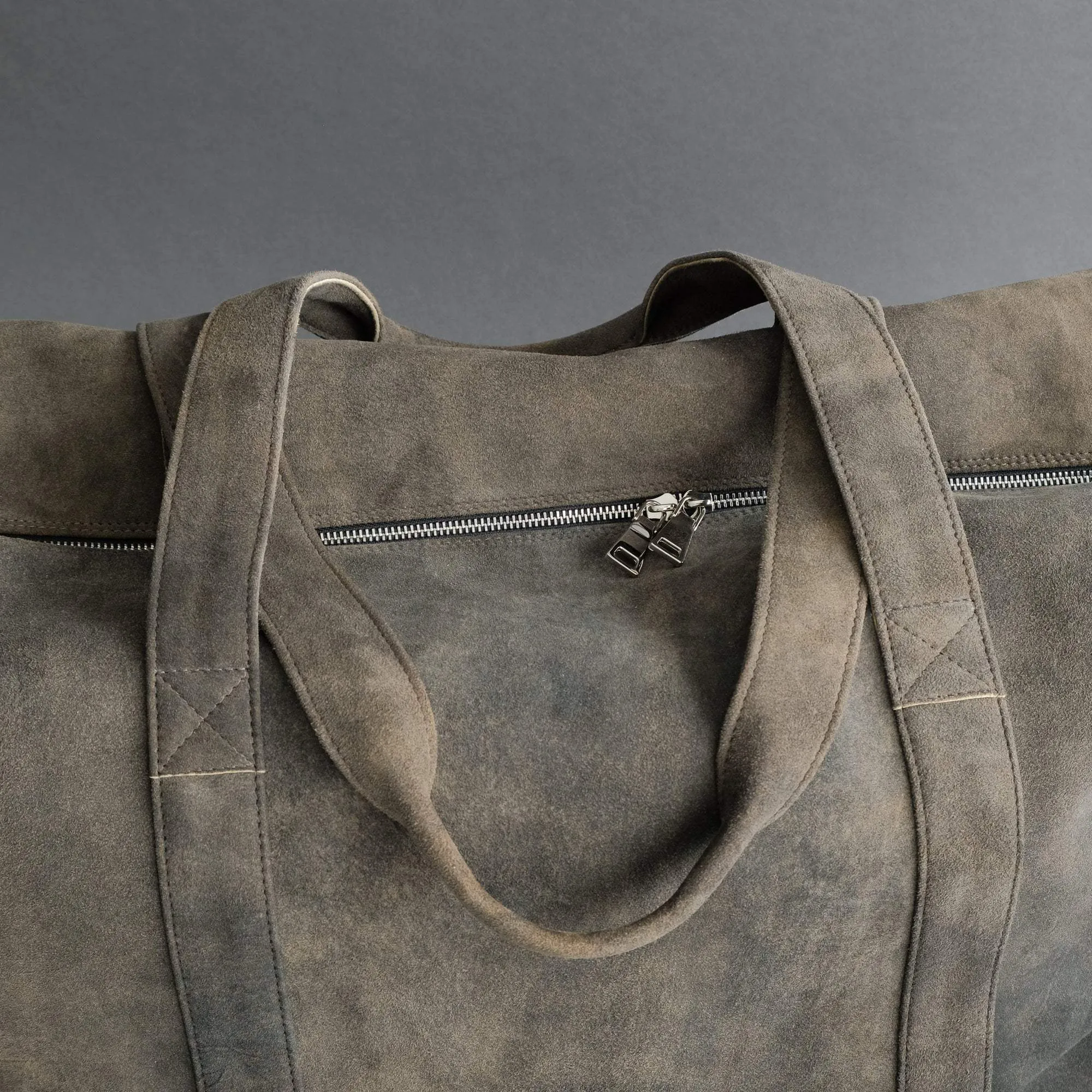 Weekender Tina XL From Walnut Goatskin Suede
