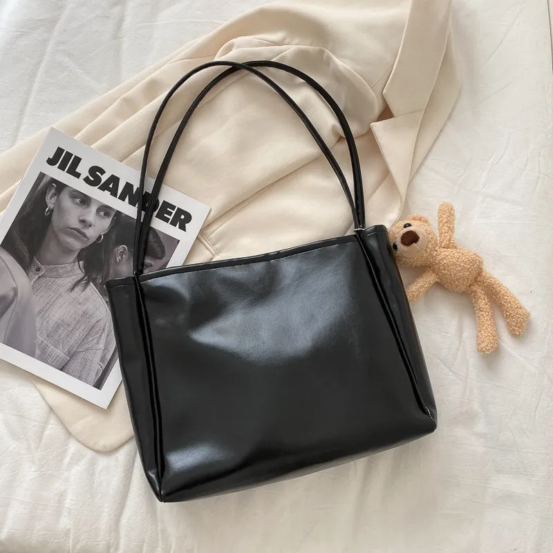 Wholesale Korean Version Trendy Large Capacity Minimalist Shoulder Bags