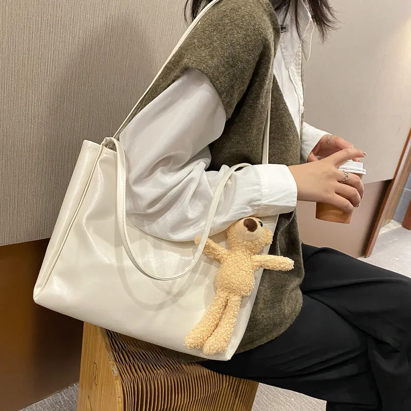 Wholesale Korean Version Trendy Large Capacity Minimalist Shoulder Bags