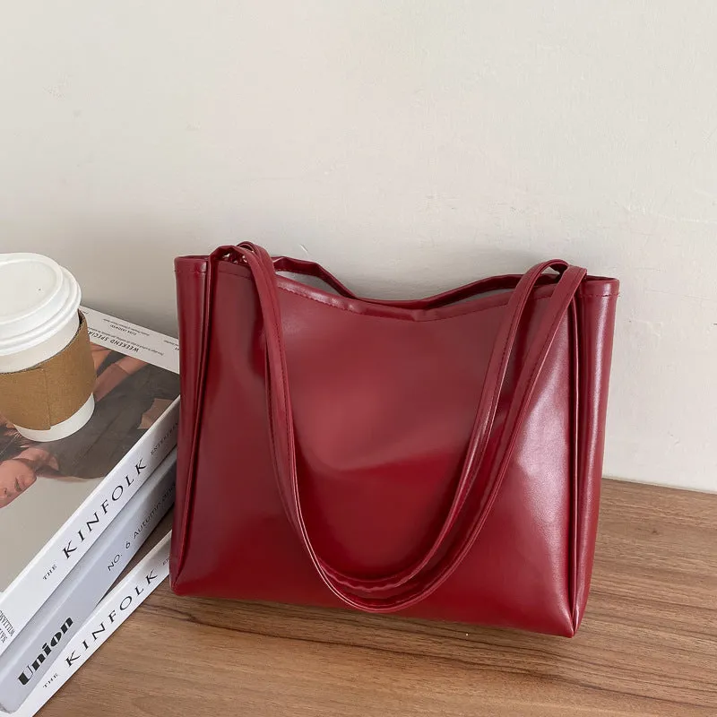 Wholesale Korean Version Trendy Large Capacity Minimalist Shoulder Bags