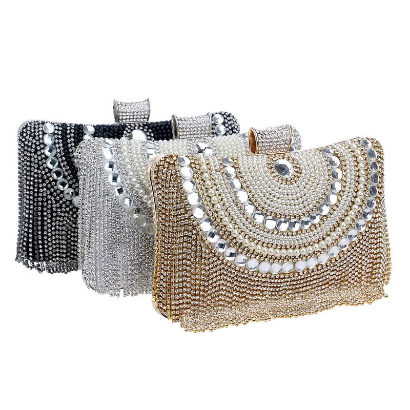 Women evening bags clutches purse diamonds messenger holder bags