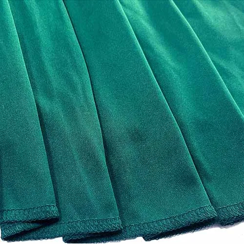 Women's V-Neck Short Sleeve Dark Green Party Evening Dress