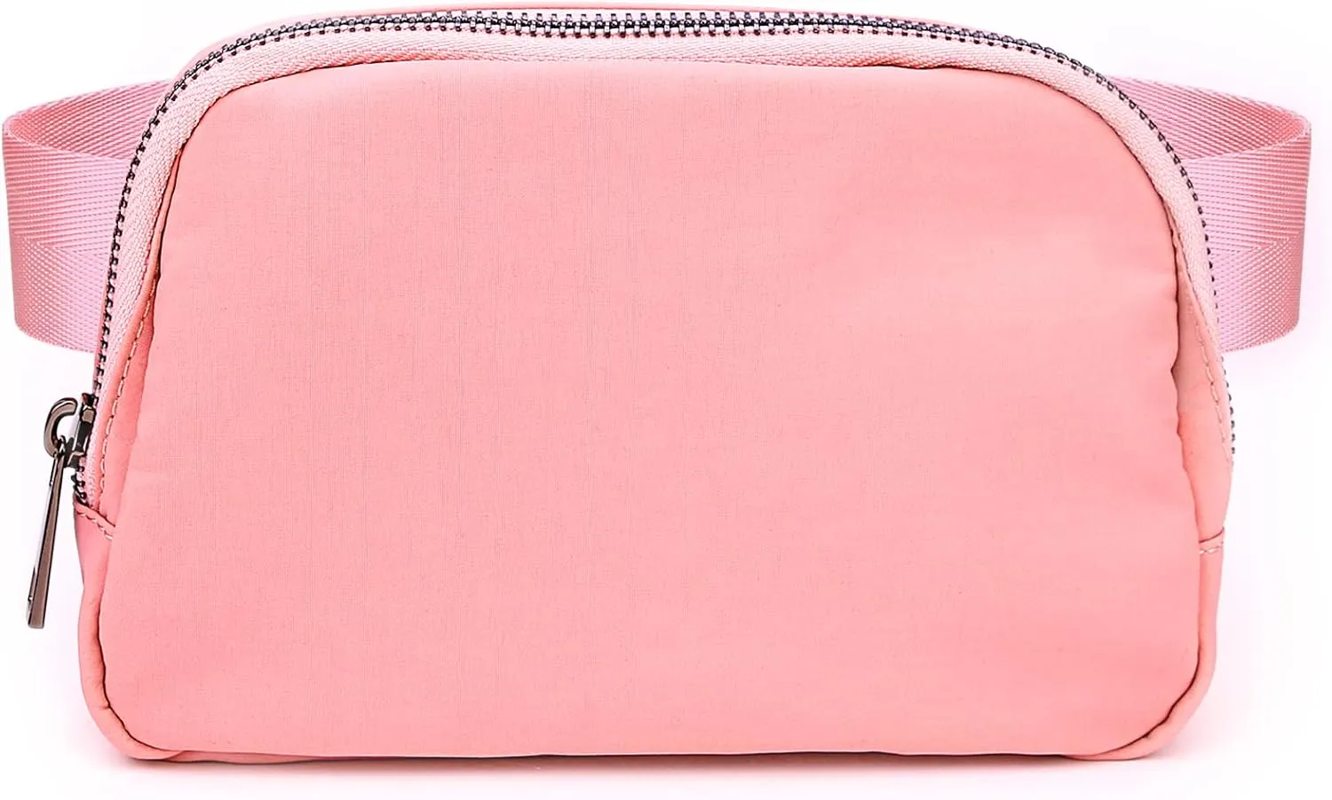 ZOPPEN Fanny Packs for Women Mini Belt Bag, Small Waist Bag Water Proof Fanny Pack Crossbody with Adjustable Strap, Everywhere Belt Bag Dupes for Travel Running Hike Work Out, Pink
